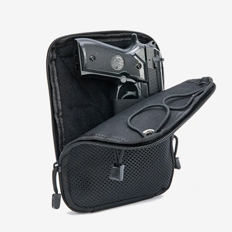 Edc Carry Handgun - Étui tactique dissimulé Molle pour pistolet,