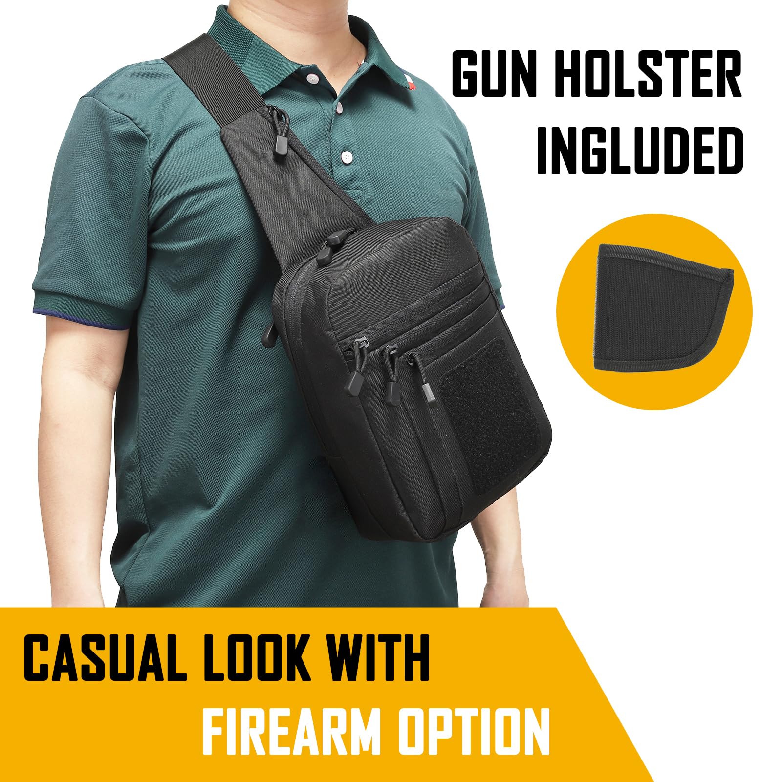 Sac à bandoulière de transport - Edc Carry Handgun avis et prix