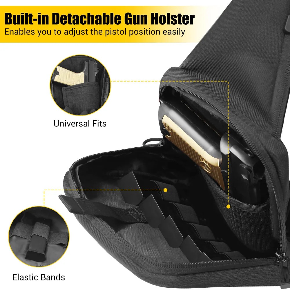 Sac de transport dissimulé pou - Edc Carry Pistols avis et prix
