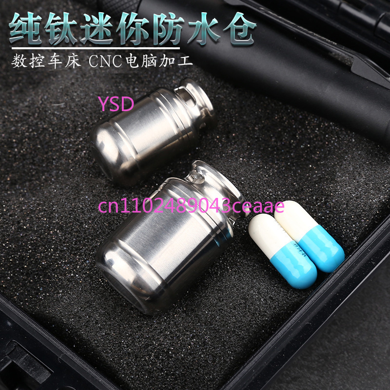 Mini conteneur à pilules étanc - Edc Pill Carry avis et prix