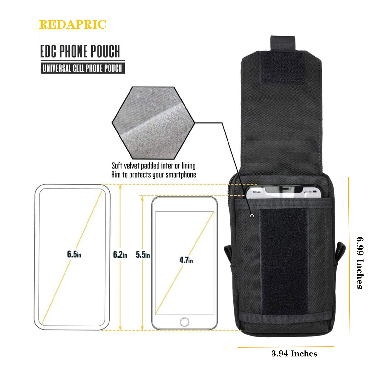 DulMolle-Sac banane en poudre  - Edc Carry Bag avis et prix