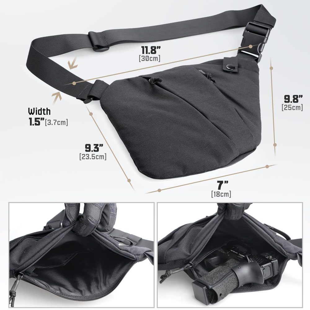 Sac de transport tactique diss - Edc Carry Pistols avis et prix
