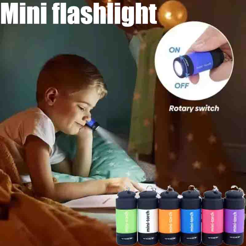 Mini lampe de poche rechargeab - Keychain Flashlight avis et prix