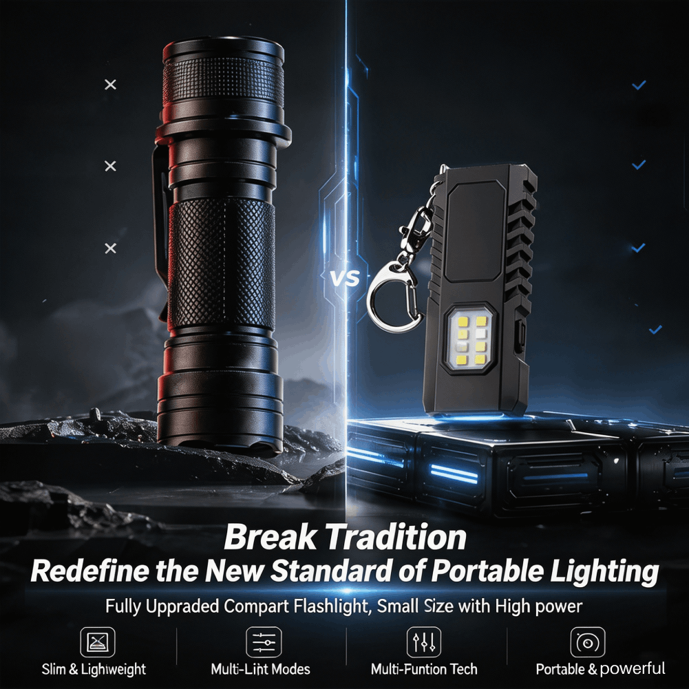 Lampe torche multifonctionnell - Keychain Flashlight avis et prix