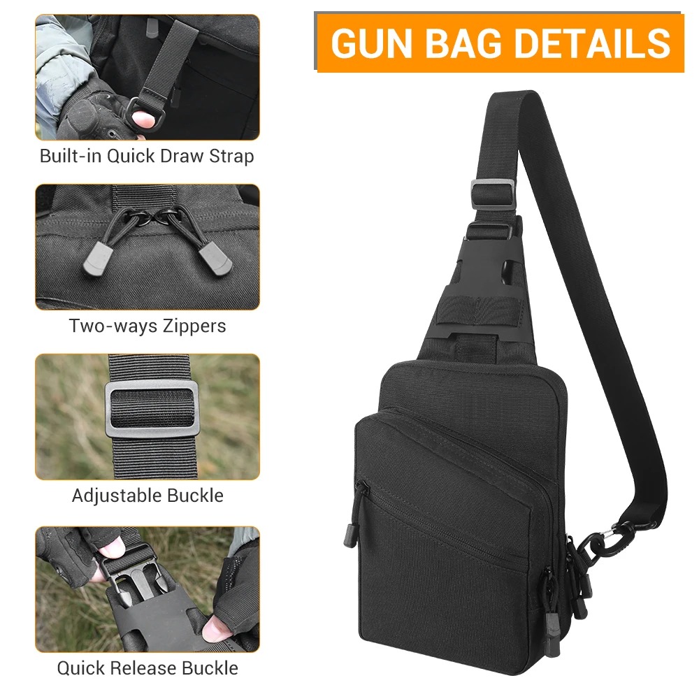 Sac tactique pour pistolet, po - Edc Carry Pistols avis et prix