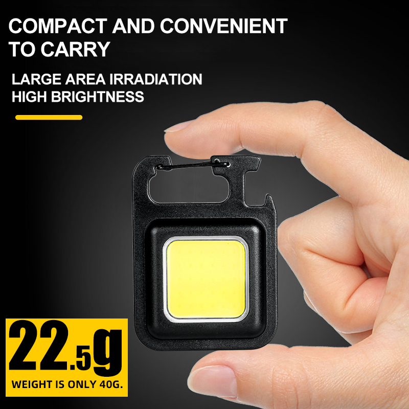 Lampe de poche MINI COB à clé, - Keychain Flashlight avis et prix