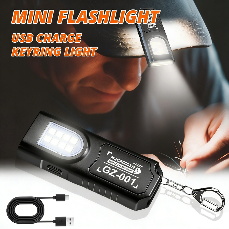 Lampe torche LED porte-clés re - Keychain Flashlight avis et prix